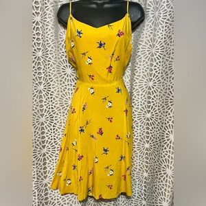Floral Yellow/mustard  Dress
